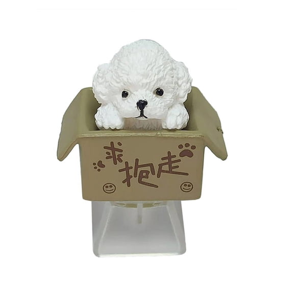 1PC ABS Custom Cartoon Anime Dog Keycap Bottom Backlit Keycaps OEM Profile for DIY Mechanical Keyboard Children's Gifts