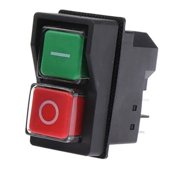 1PC AC250V Waterproof Electromagnetic Push Button switch 4/5Pin Safety Switch