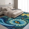thumbnail image 1 of 1PC Abstract Area Carpet Local Carpet, Lightweight Washable Easy-to-Tidy Carpet Mat Festival Gift, Suitable for Living Room, Bedroom, Dining Room, Bathroom, Hallway, Room Accessones, 1 of 8