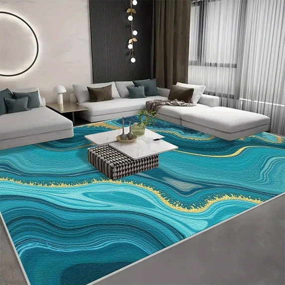 4'x6' carpet runner for party kitchen carpet bedroom area rug colorful area rug scalloped area rug