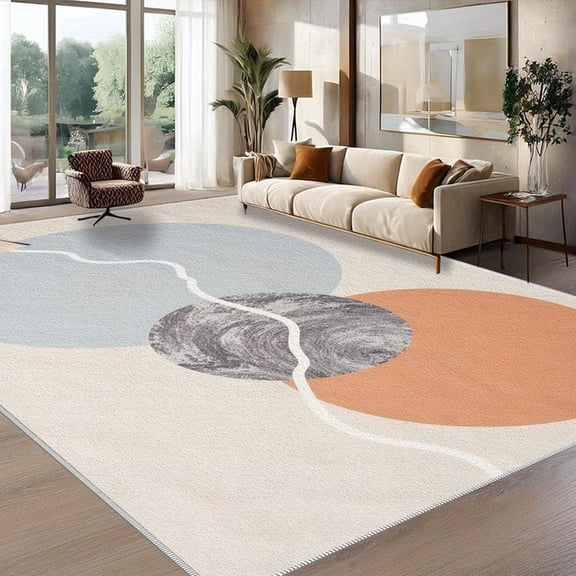5'x7' carpet for room carpet runners non slip abstract area rug indoor area rug medium pile area rug