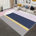 thumbnail image 1 of 1PC Abstract Area Rug Partial Carpet, Lightweight Washable Easy-to-Care Carpet Mat Festival Gift, Suitable for Living Room, Bedroom, Dining Room, Office, Balcony, Room Accessones, 1 of 10