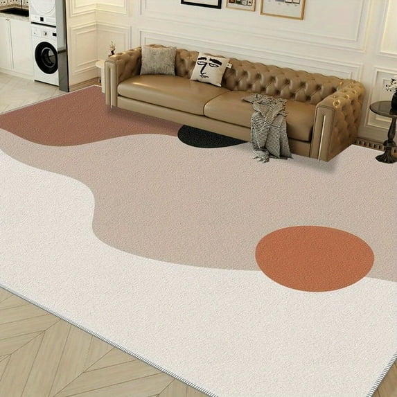 4'x6' carpet rug washable carpet for living room funky area rug modern abstract area rug play area rug