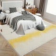 thumbnail image 1 of 5.3'x7.5' washable area rug &nbsp;vintage distressed living room bedroom large throw rug non slip low pil area rug cute abstract area rug big area rugs for living room boho classroom rug, 1 of 9