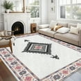 thumbnail image 1 of 6'x9' carpet washable indoor carpet fluffy area rug gothic area rug pure cozy area rug, 1 of 10
