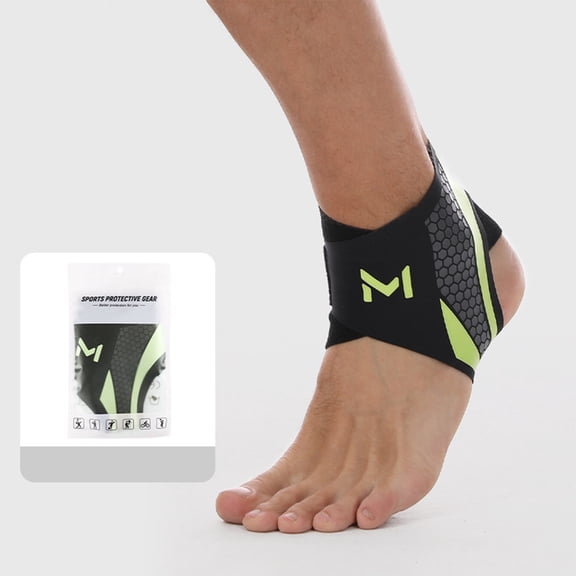 1PC Adjustable Ankle Brace with Compression Strap, Breathable Anti-Sprain Ankle Support for Men & Women, Sports Ankle Guard for Running, Basketball, and Injury Recovery