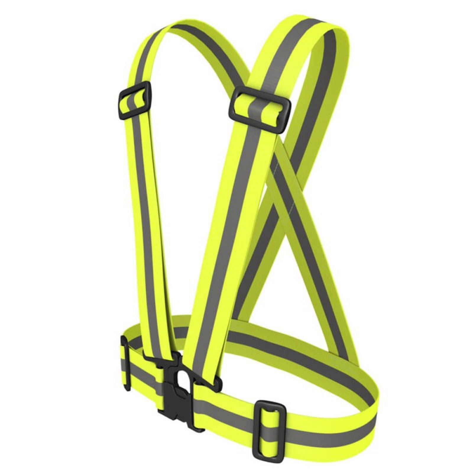 1PC Adjustable Safety Security High Visibility Reflective Vest Gear