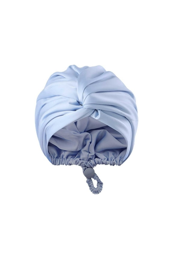 1PC Adjustable Silk Satin Hair Bonnet Sleeping Double Layer Hair Wrap Sleep Cap Turban Women Men Curly Straight Hair Long Conditioning Shampoo Curly Hair Hair Product Rose Leave in Conditioner