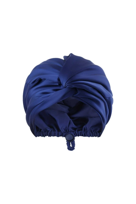1PC Adjustable Silk Satin Hair Bonnet For Sleeping Double Layer Hair Wrap Sleep Cap Turban For Women Men Curly Straight Hair Long Large Braid Unisex Moisturizing Conditioner for Color Hair Rice Water