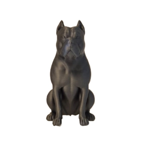 1PC American Bulldog 3D Printing Dog Statue 3D Printing