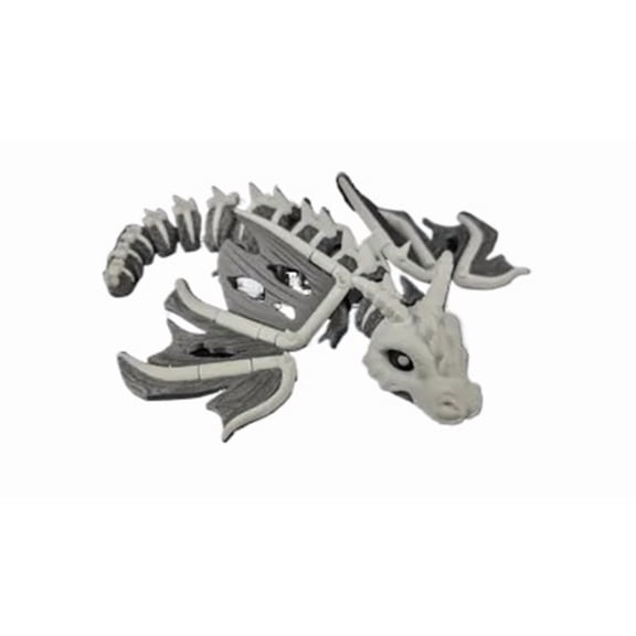 1PC Ancient Bone Dragon - 3D printed movable doll