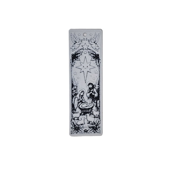 1PC Angel Christmas Scene Bookmark 3D Printing