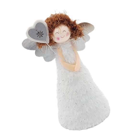 1PC AngelGirl Pendant Festival Christmas Tree Toppers Delicate Top AngelGirl Statue For Indoor Christmas Tree Ornaments