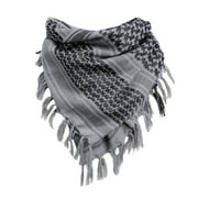 1PC Arab Scarf Square Neck Head Shawl  Wrap for  Outdoor Unisex (Grey)
