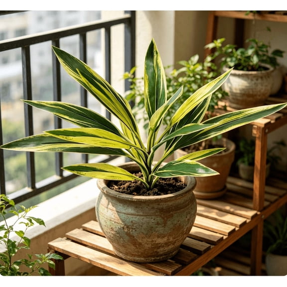 1PC Artificial Dracaena Fragrans Silk Plant Indoor Outdoor Bedroom Office Decor No Pot