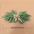 thumbnail image 1 of 1PC Artificial Eucalyptus Greenery Swag with Rustic Linen Bow, Farmhouse Wall Decor for Spring, Summer and Year-Round Home or Wedding Decoration, 1 of 4
