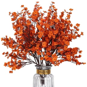 1PC Artificial Flowers Gypsophila Cherry Blossom Stems, Fake Spring Floral Picks for Home Decor, Wedding Centerpieces, Table Arrangements, Living Room, Bedroom, Party