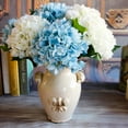 thumbnail image 1 of 1PC Artificial Flowers Hydrangea Bouquet for Home Wedding Party Decor Flower Arrangements, 1 of 2