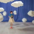 thumbnail image 1 of 1PC Artificial Hanging Clouds for Room Ceiling, Imitation 3D Cloud Decoration, Fake Imitation Cotton Props DIY Ornament for Halloween Party Bedroom Wedding Stage Show Decor(13.7 Inch), 1 of 9