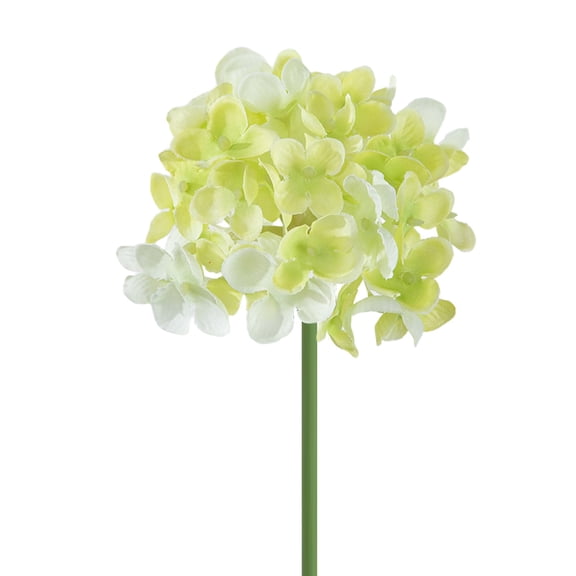 1PC Artificial Hydrangea Household Imitation Realistic Artificial Flowers For Seasonal Display Green
