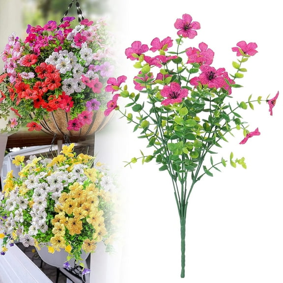 1PC Artificial Violet for Summer Outdoors Decor