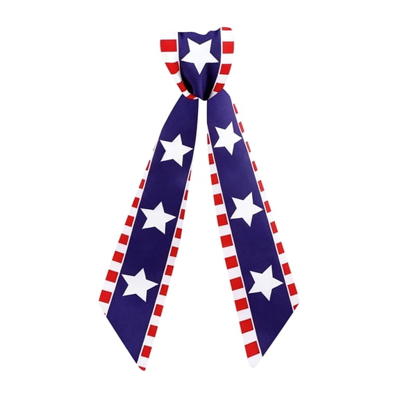 1PC B Minibee Patriotic Wreath Sash Red White & Blue Polyester Ribbon ...