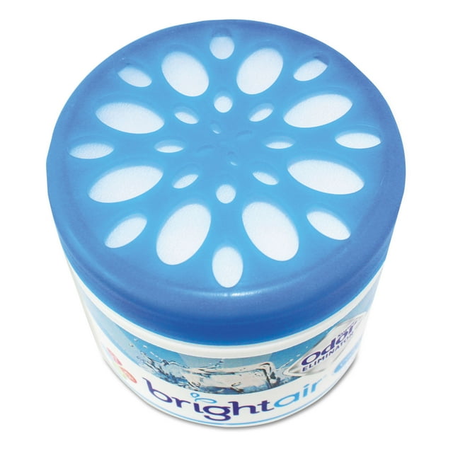 1PC BRIGHT Air Super Odor Eliminator, Cool and Clean, Blue, 14 oz Jar