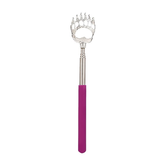 1PC Back Scratchers, Bear Claw Shaped Scratcher Extendable Metal Retractable Telescopic Handle