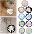 thumbnail image 1 of 1PC Bath Mat Flower Like Carpet Round Rug Water Absorption Non- Floor Mat Stain-Resistant Machine Washable Multi-Scenario Decorative for Bathroom Kitchen Living Room Bedroom, 1 of 15
