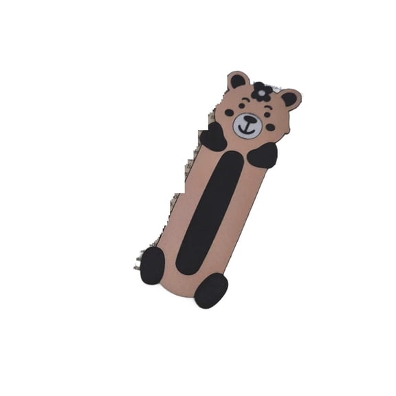 1PC Bear Bookmark 3D Printing
