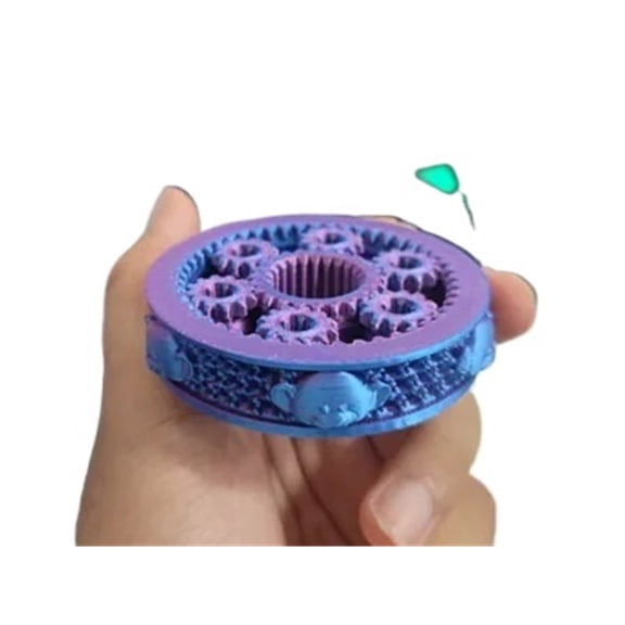 1PC Bear Fingertip Spinner 3D Printing