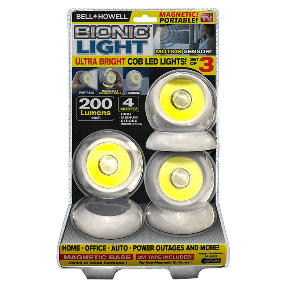 1PC Bell+Howell Bell+Howell 2565 Battery Powered LED Accent Light