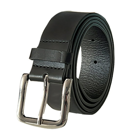 1PC Belt Black Denim Casual Belt PU Alloy Belt Buckle Wide Men's Belt Jeans Belt