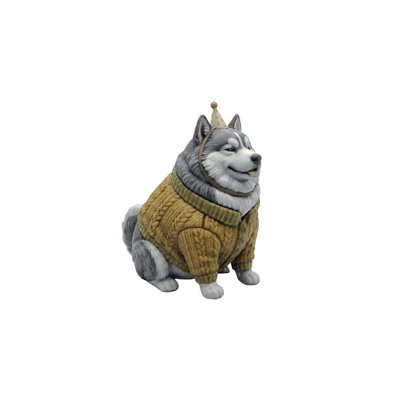 1PC Birthday Husky Barney 3D Printing