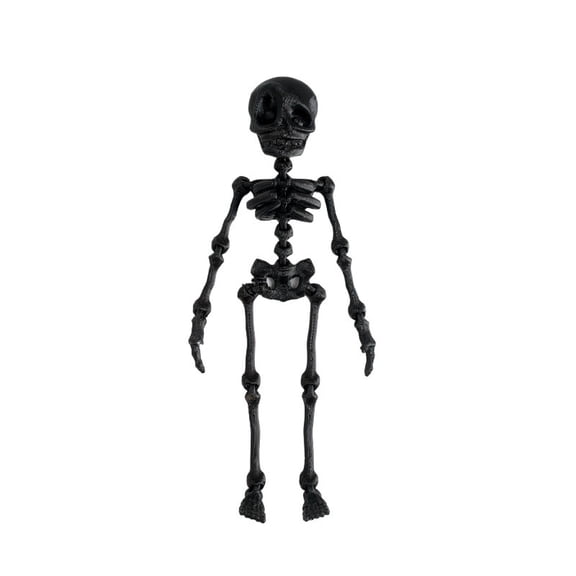 1PC Black 16.5cm 3D Printed Dragon Figurine, Skull Figure, 3D Dragon, Chinese Dragon, Refrigerator Magnet, Magnetic Gift