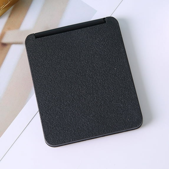 1PC Black Pink Foldable Double Sided Portable Mini Pocket Makeup Mirror for Travel Home Decor Desktop Dorm Student Gifts Christmas Halloween