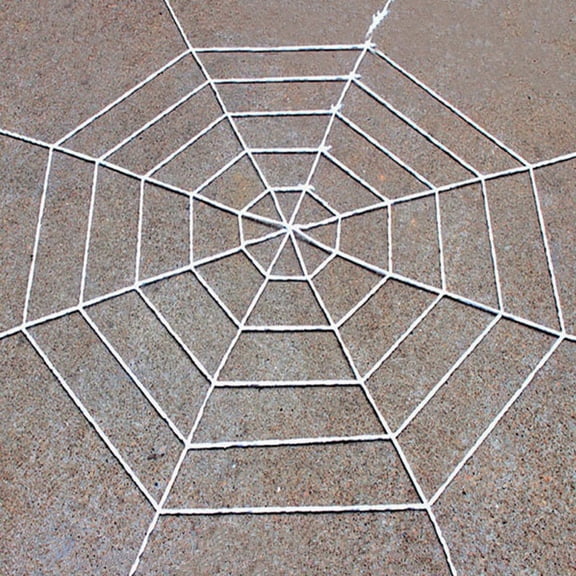 1PC Black / White Creepy New Giant Spider Web Halloween Decoration Spider Web Party Bar Gift