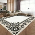 thumbnail image 1 of 4'x6' carpet non slip grip carpet small area rug for bedroom dining room area rug fun area rug, 1 of 10