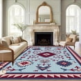 thumbnail image 1 of 4'x6' dining room carpet indoor/outdoor carpet bedroom area rug gothic area rug retro area rug, 1 of 10