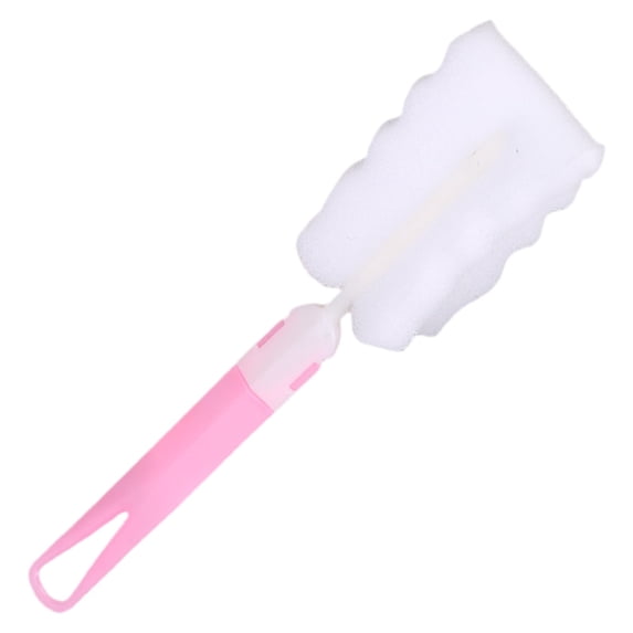 1PC Bottle Brush Long Handle Cup Cleaner Brush Sponge Bottle Scrubber Portable Sponge Cleaning Brush for Bottle Dishwashing Kitchen Clean Glasses Mugs