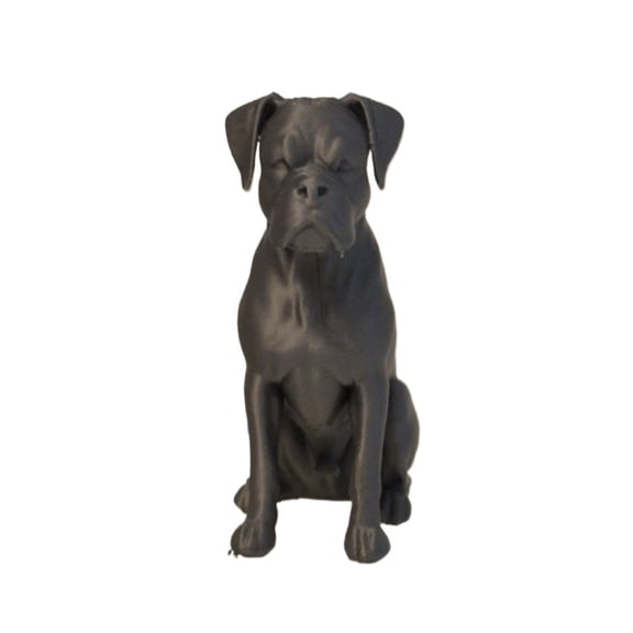 1PC Boxing Dog  3D Printable Dog Statue 3D Printing