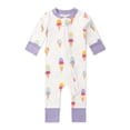 thumbnail image 1 of M+A by Monica + Andy, Organic Cotton One-Piece Coverall, Sizes Newborn - 18-24 Months, 1 of 2