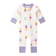 M+A by Monica + Andy, Organic Cotton One-Piece Coverall, Sizes Newborn - 18-24 Months