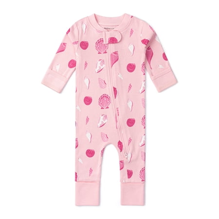 M+A by Monica + Andy, Organic Cotton One-Piece Coverall, Sizes Newborn - 18-24 Months