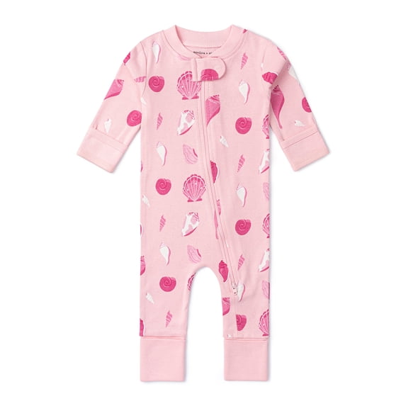 M+A by Monica + Andy, Organic Cotton One-Piece Coverall, Sizes Newborn - 18-24 Months