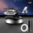 thumbnail image 1 of 1PC Car Air Freshener Solar Helicopter Decoration Mini Car Perfume Air Freshener, 1 of 6