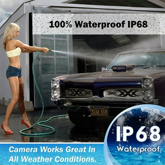 1PC Car Rear View Reversing Camera For BMW E90 E91 E92 E93 E53 E82 E88 X1 X5 X6