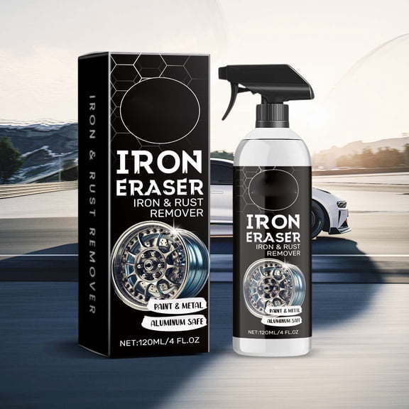 1PC Car Rust Remover 4 oz,Brake & Wheel Cleaner,Chemical Guys,Degreaser,Paint Safe Alloy Wheel Cleaner, Spray On Rinse Off, Rust Dissolver for Auto Detailing