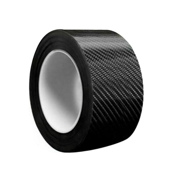 1PC Carbon Fiber Car Sticker Door Sill Protector Scuff Trim Accessories N3U8