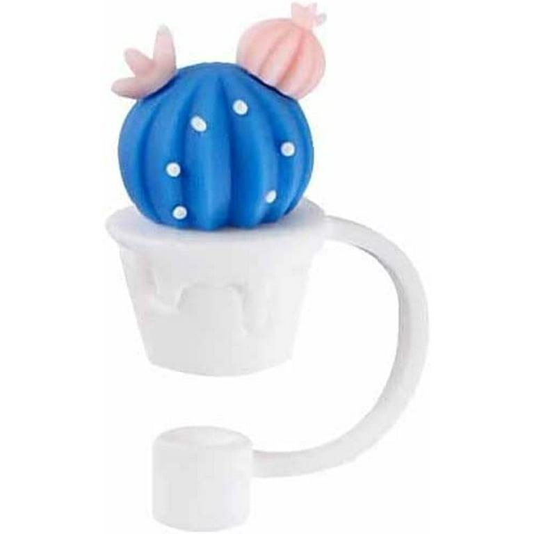 1PC Cartoon Silicone Straw Tips Drinking Dust Cap Splash Proof Plugs Cover  Straw Sealing Cup Accessories Tools 6-8mm 